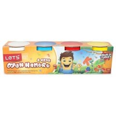 LETS 4 RENK 600gr OYUN HAMURU (L8340)