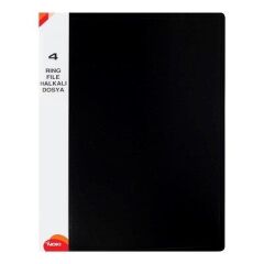 NOKI HALKALI DOSYA SIYAH 4 HALKA (RB514-190)