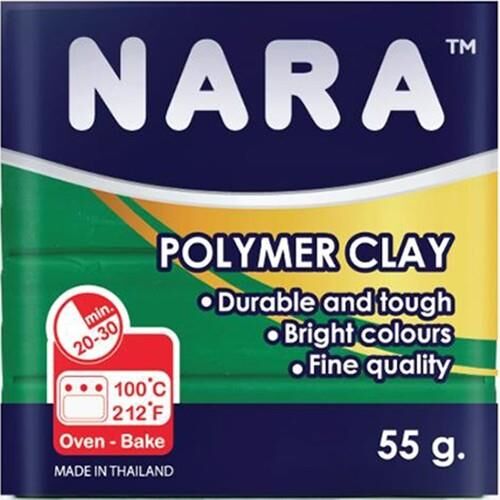 NARA POLYMER CLAY 55gr.FORREST GREEN