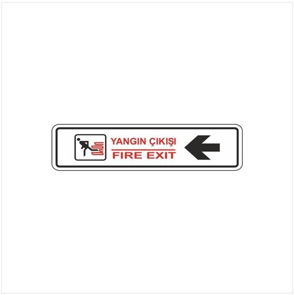 EKSTRAFIX YANGIN CIKISYONLENDIRME LEVHAS (YUL-109)