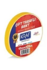 KRAF CIFT TARAFLI BANT 12MMX25M 2512G
