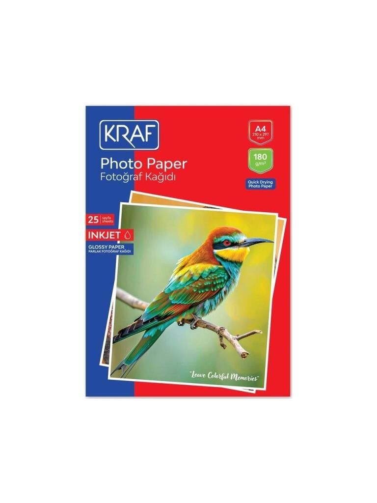KRAF FOTOGRAF KAGIDI A4 180g 25 LI 2180