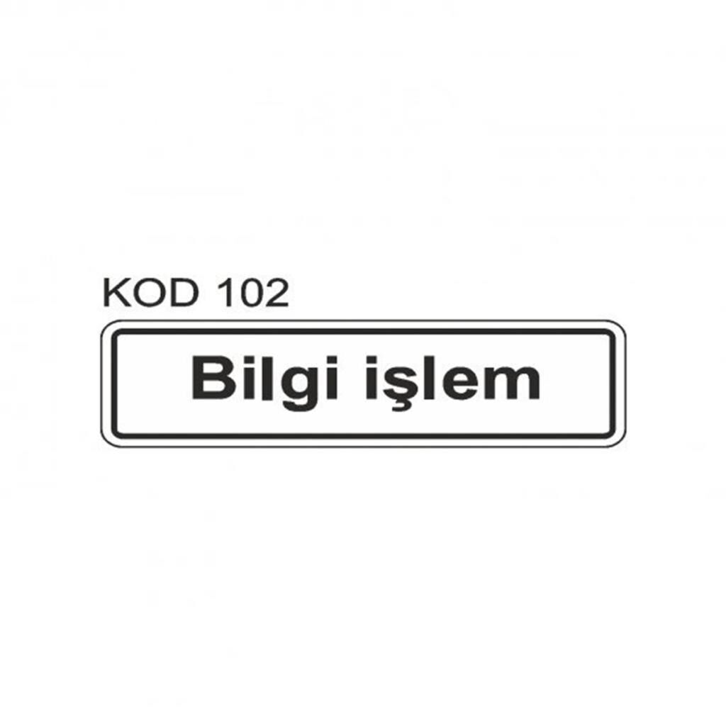 EKSTRAFIX BILGI ISLEM (YUL-102) LEVHASI