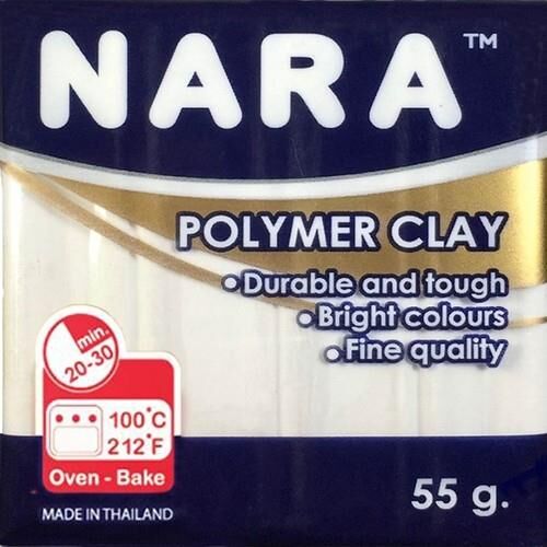 NARA POLYMER CLAY 55gr.WHITE
