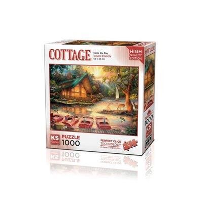 KS GAMES PUZZLE 1000 PARCA SEIZE THE DAY 20675