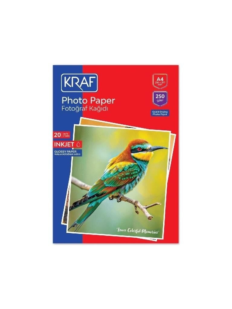 KRAF FOTOGRAF KAGIDI A4 250g 20 LI 2250