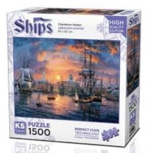 KS GAMES PUZZLE 1500 PARCA CHARLESTON HARBOR