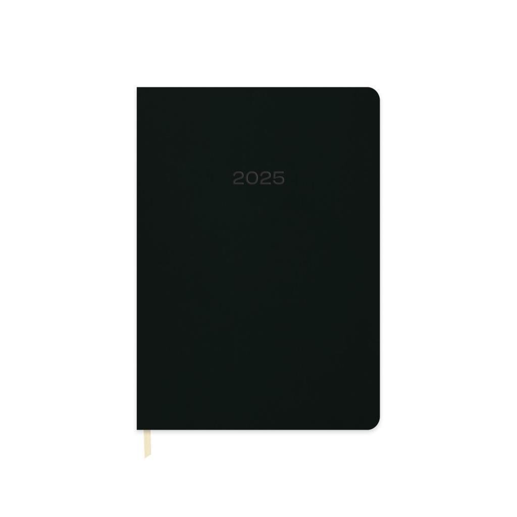 KESKIN AJANDA GUNLUK 2025 16x24 TERMO SIYAH 600020