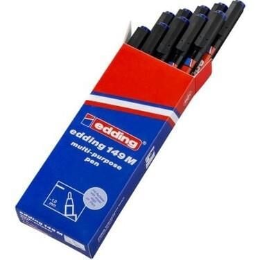 EDDING ASETAT KALEMI 1 mm MAVI 10 LU (149M)