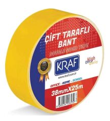 KRAF CIFT TARAFLI BANT 38MMX25M 2538G