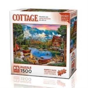 KS GAMES PUZZLE 1500 PARCA MOUNTAIN LAKE 22036