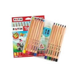 FATIH KURUBOYA JUMBO TRIBOO UCGEN NATURAL 12 RENK