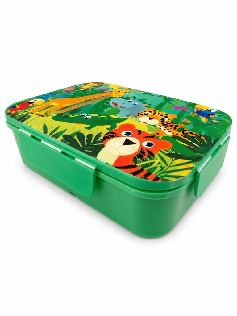 NOKI KIDS PLASTIK LANCH BOX SARI/SU YESILI 151-070