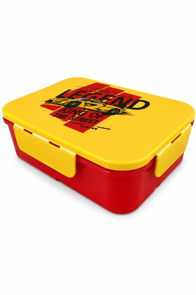 NOKI KIDS PLASTIK LANCH BOX SARI/KIRMIZI 151-080