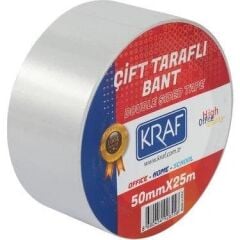 KRAF CIFT TARAFLI BANT 50MMX25M 2550G