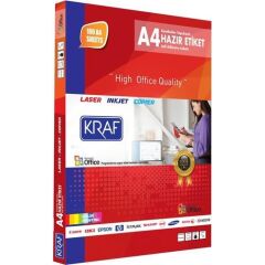 KRAF LASER ETIKET 2018 63x46mm (18x100=1800)HB1018