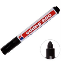 EDDING 260 1.5-3mm TAHTA KALEMI SIYAH TEKLI