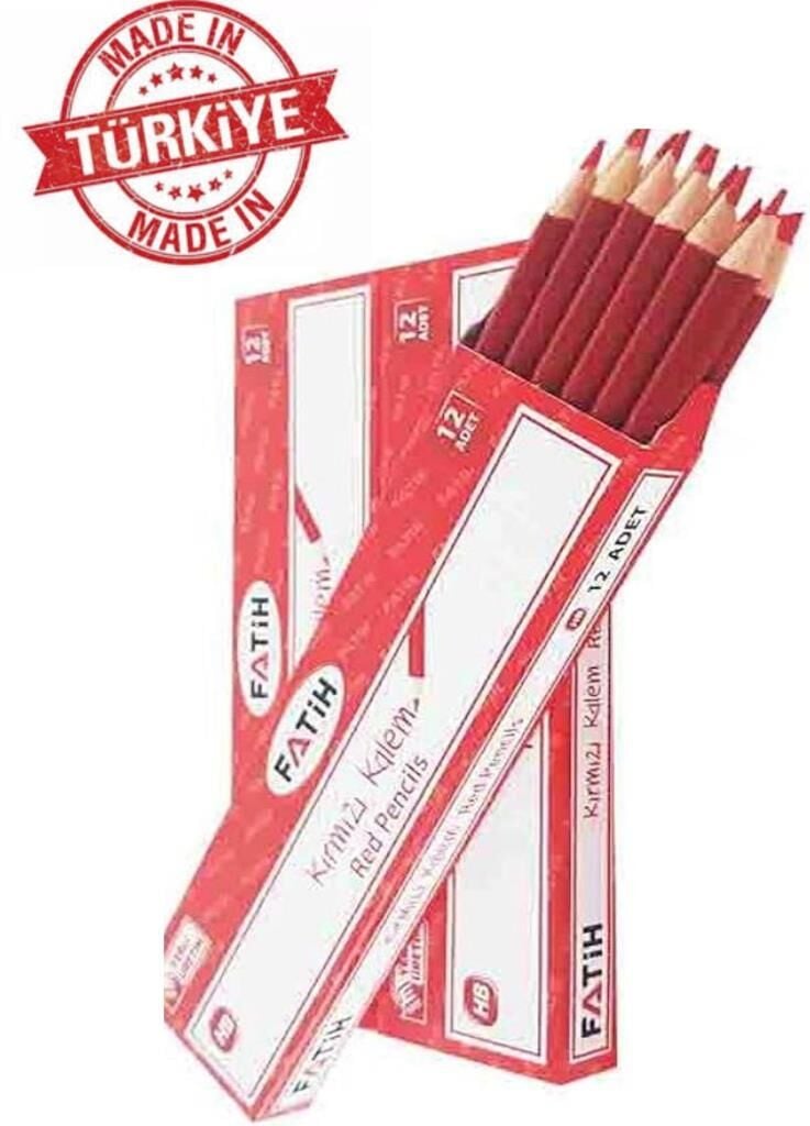 FATIH KOPYA KALEMI KIRMIZI EKO. 12LI(25010)