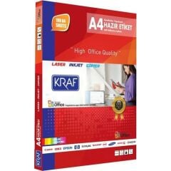 KRAF LASER ETIKET 2052 46x21 (52x100=5200)HB1052