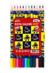 FATIH KURU BOYA 12 RENK CANTALI TARAFTAR KANARYA