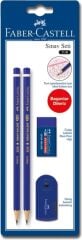 FABER SINAV KALEMI SETI 2 KALEM+SILGI+KALEMTRAS