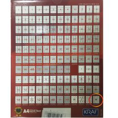 KRAF CD ETIKET 2116 16MM CAP 100 LU