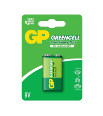 GP GREENCELL PIL 9V CINKO (GP1604G-2U1)