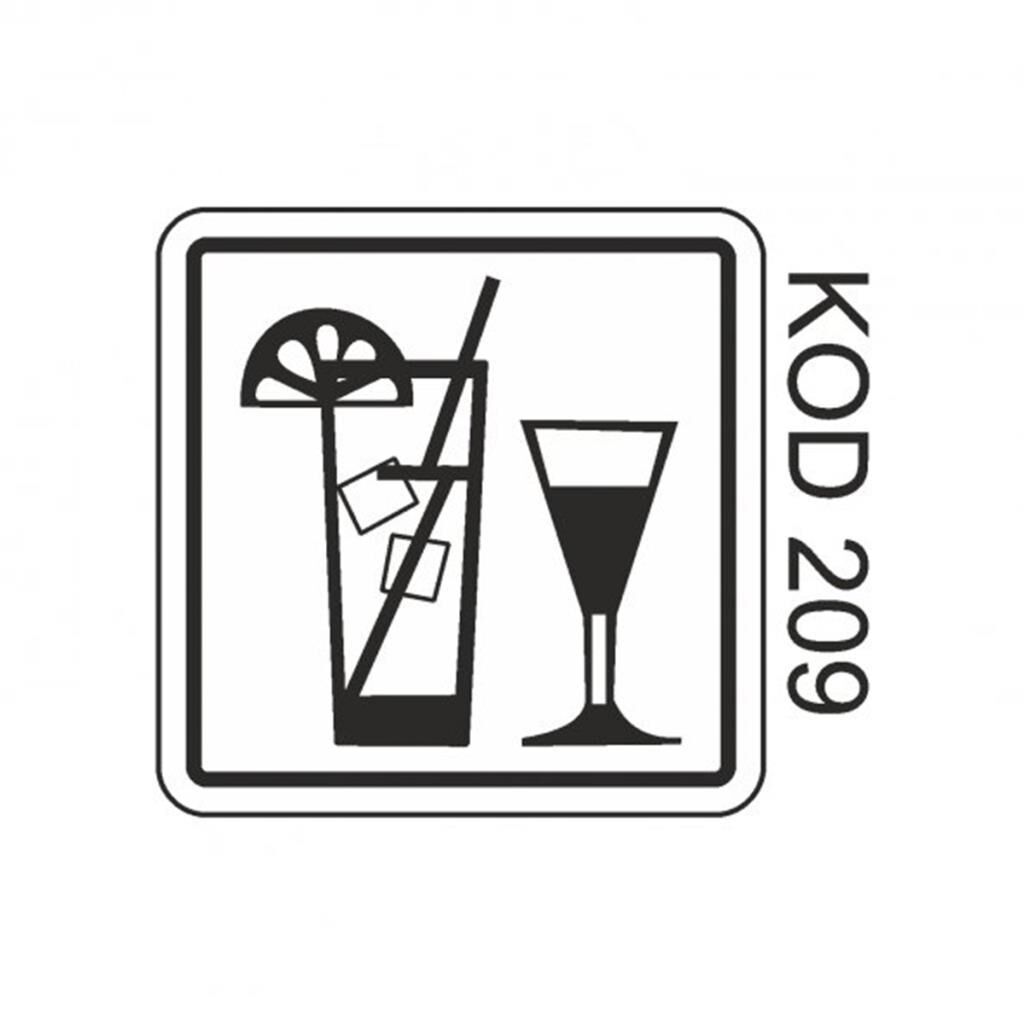 EKSTRAFIX BAR YONLENDIRME LEVHA (YUL-209) 12x12