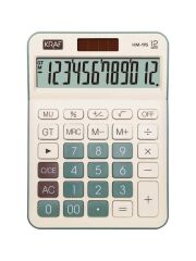 KRAF HESAP MAKINESI MASAUSTU 12 HANE HM-195G YESIL