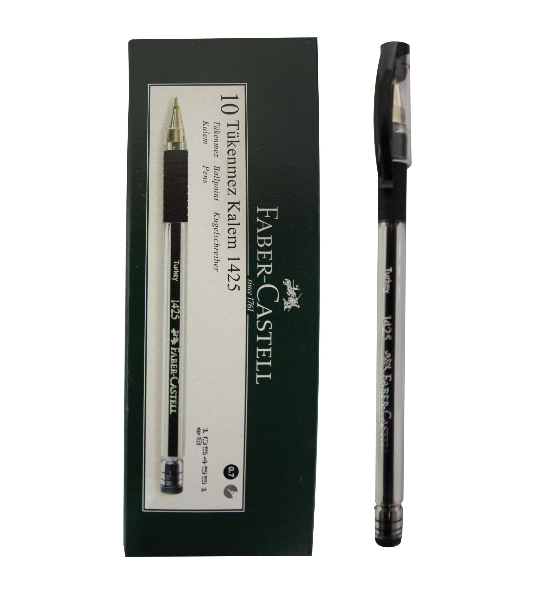 FABER CASTELL (1425) IGNE UC TUKENMEZ SIYAH 10LU
