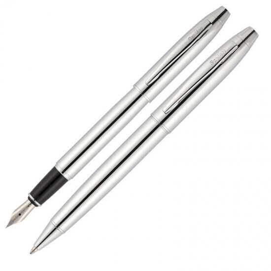 SCRIKSS TUKENMEZ+D.KALEM SET KROM LUX KUTU (35)