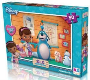 KS GAMES PUZZLE 50 PARCA DOC MCSTUFFINS DOC 709