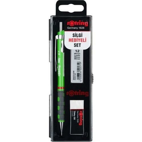 ROTRING TIKKY VERSATIL OKUL SETI 0.7 KOYU YESIL