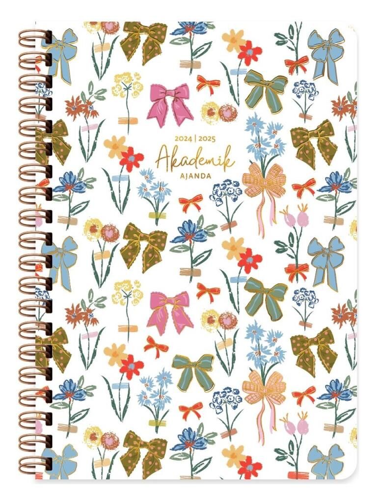 KESKIN AJANDA AKADEMIK 17x24 SPR.FIYONK 60010-2026