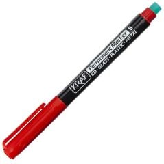 KRAF ASETAT KALEMI S KIRMIZI 12 LI (270)