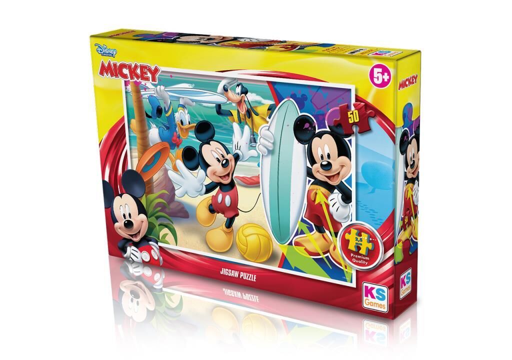 KS GAMES PUZZLE 50 PARCA MICKEY MOUSE MCH.709