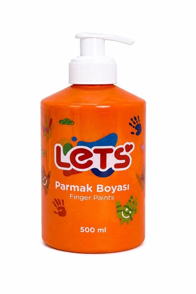LETS PARMAK BOYASI 500ML TURUNCU L5003