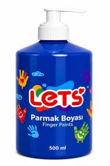 LETS PARMAK BOYASI 500ML MAVI L5006