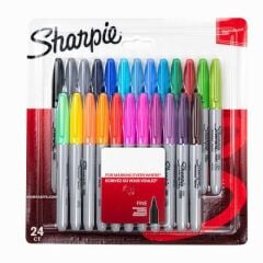 SHARPIE PERMANENT MARKER FINE 24 LU SET (2065405)
