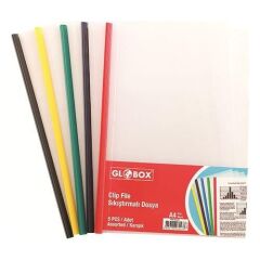 GLOBOX SIKISTIRMALI DOSYA  7mm 5 LI (6427)