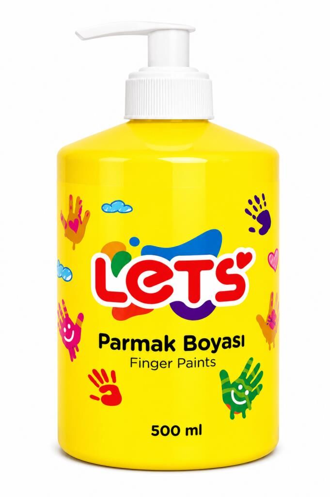 LETS PARMAK BOYASI 500ML SARI L5002