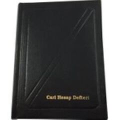 DİLMAN CARI HESAP DEFTERI CILTLI DIK 17x24 320 YP