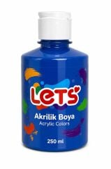 LETS AKRILIK BOYA 250 ML MAVI L5706