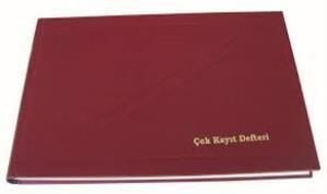 DILMAN CEK KAYIT DEFTERI 17x24 192 YP (1407)