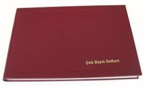 DILMAN CEK KAYIT DEFTERI 17x24 192 YP (1407)