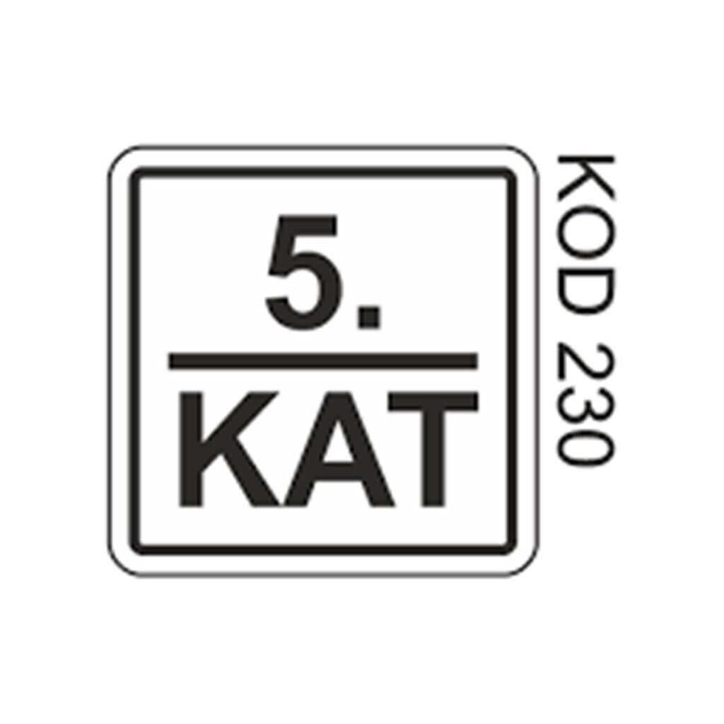 EKSTRAFIX KAT 5 YONLENDIRME LEVHA (YUL-230)12x12
