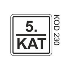EKSTRAFIX KAT 5 YONLENDIRME LEVHA (YUL-230)12x12
