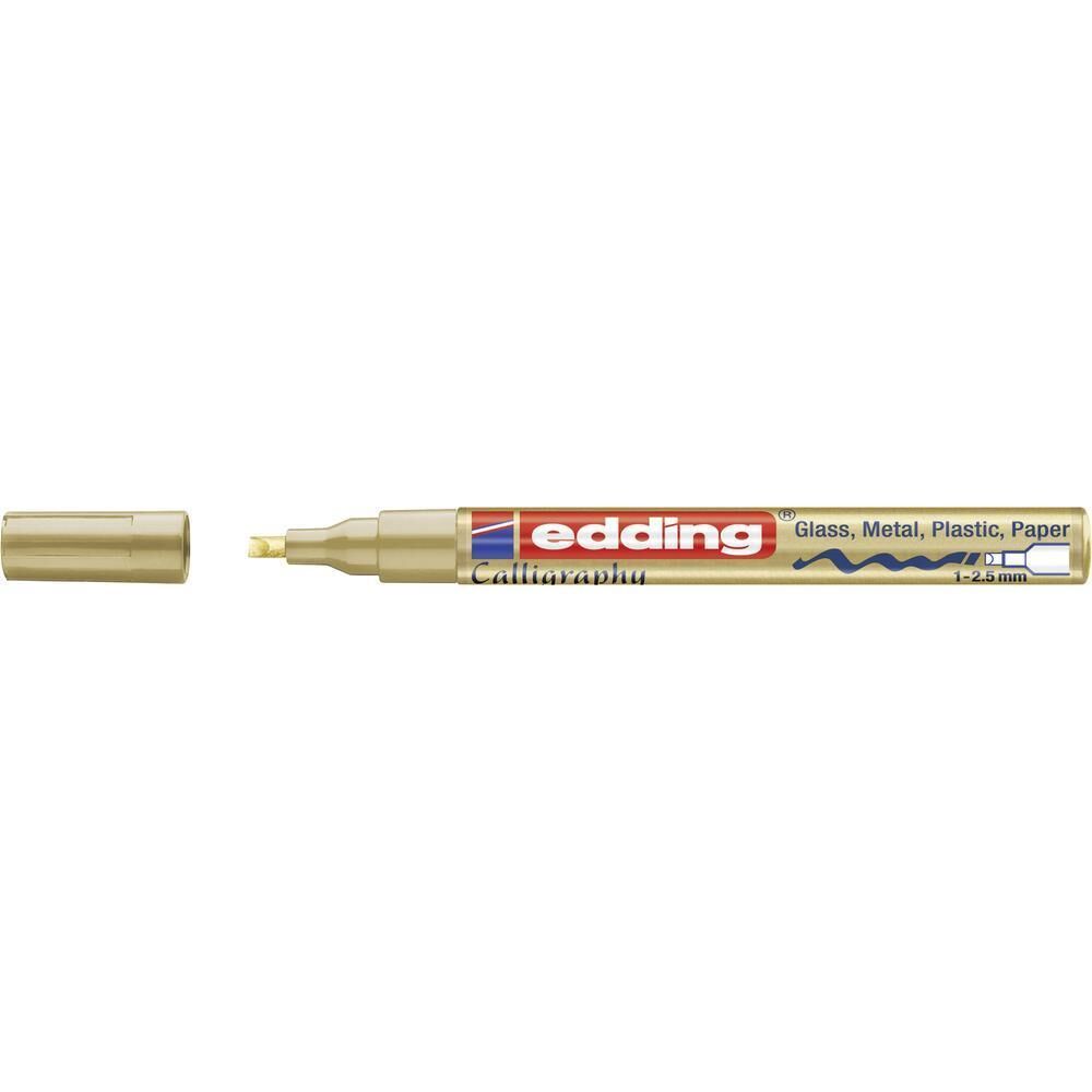 EDDING KALIGRAFI KALEMI 1.2-5 ALTIN KESIK UC (753)
