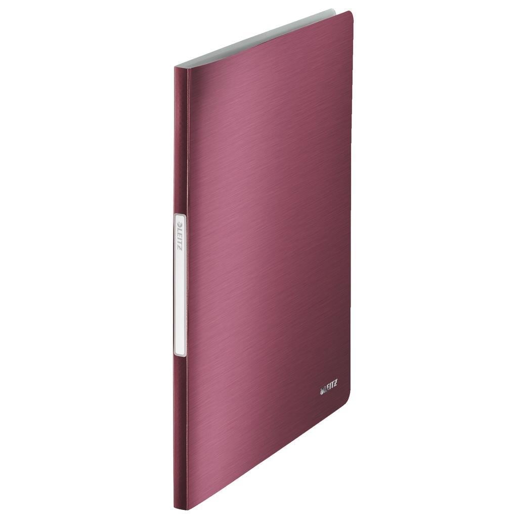 LEITZ SUNUM DOSYASI STYLE 20 LI A4 BORDO (3958-28)