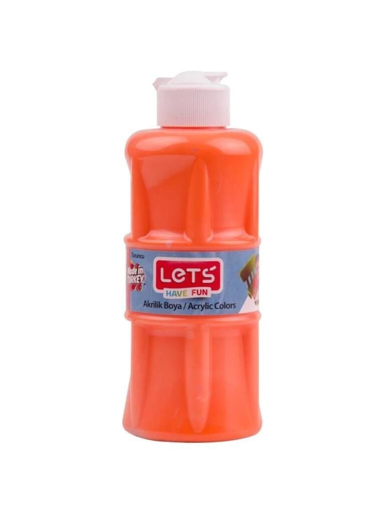 LETS AKRILIK BOYA 250 ML TURUNCU L5703
